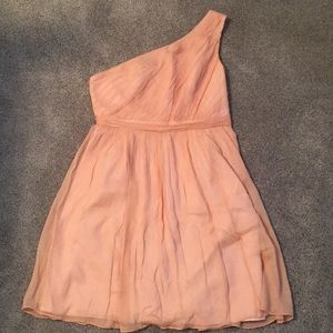 J Crew one shoulder dress